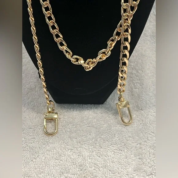 Chain Strap suitable for Wallet-on-Chain/Crossbody bag in light gold 47” Amazon.com: WEICHUAN 47 main image 4